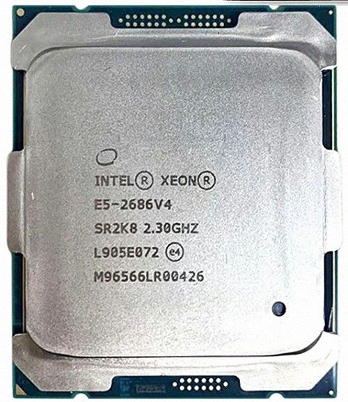 2個セット Intel Xeon E5-2686 v4 SR2K8 18C 2.3GHz LGA2011-3 45MB 145W DDR4-2400