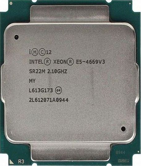 2個セット Intel Xeon E5-4669 v3 SR22M 18C 2.1GHz 45MB 135W LGA2011-3 DDR4-2133