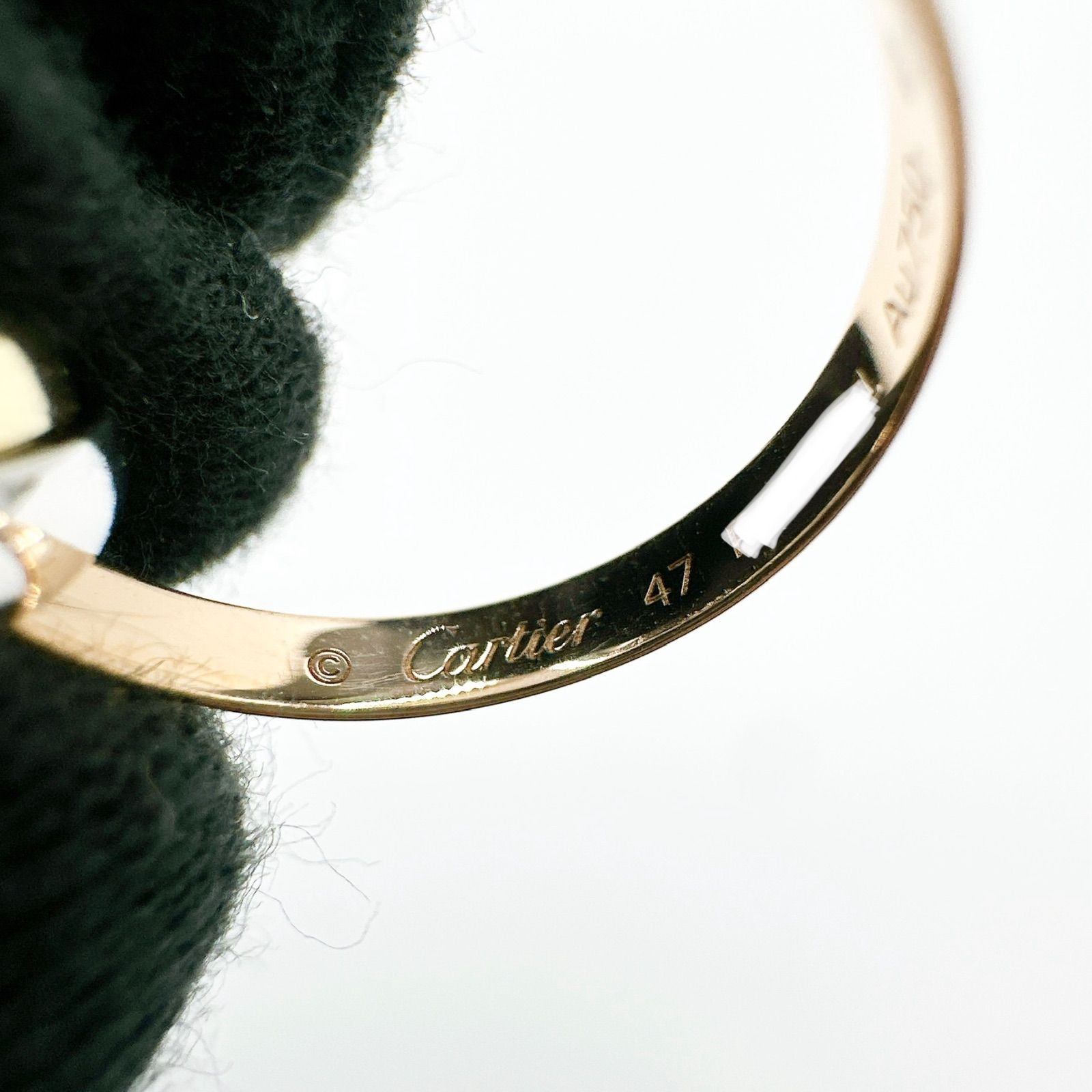 美品🌻Cartier トリニティ SM スリーカラー リング 47 約7.5号 2.5mm Y