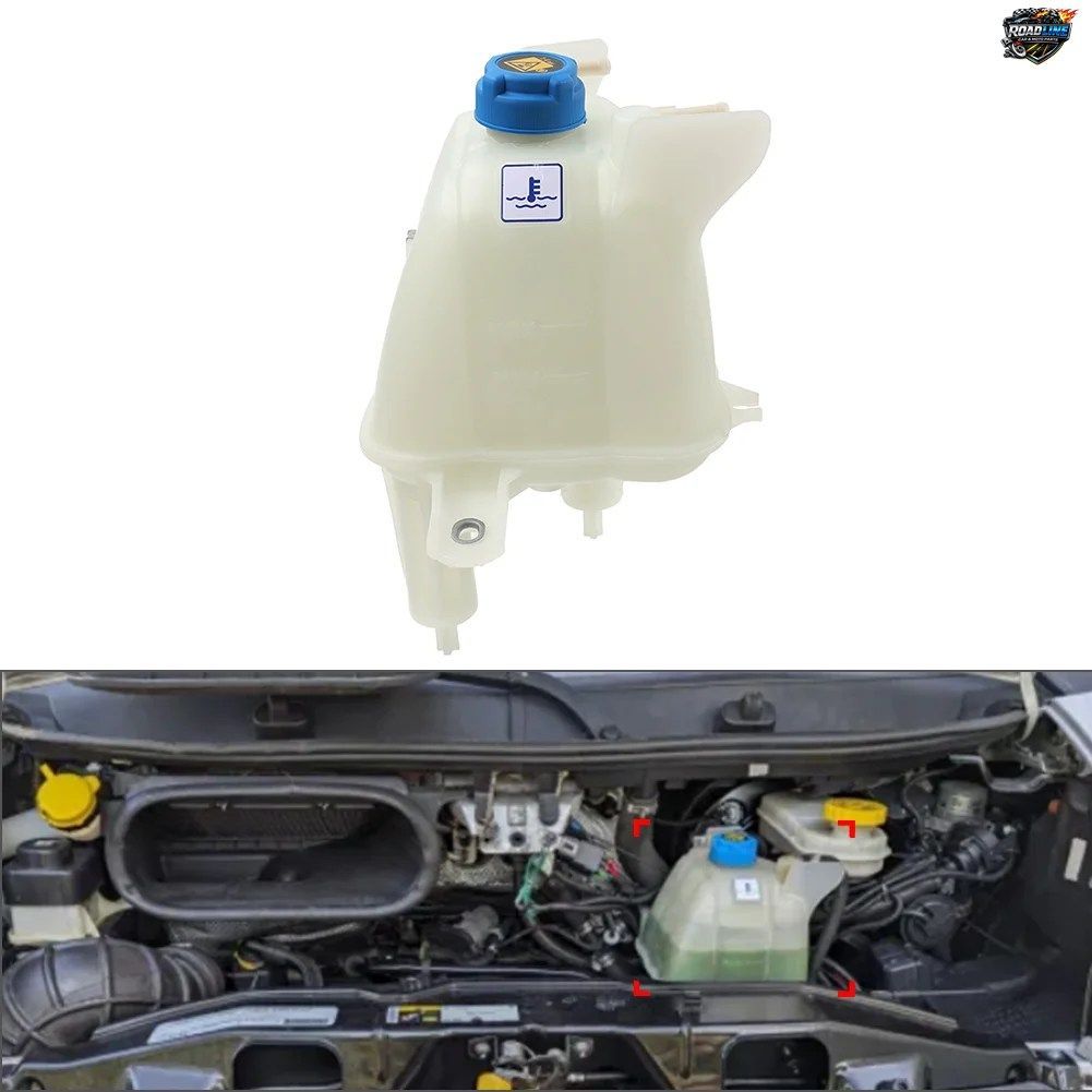 ダッジ ラム プロマスター 1500 2500 3500 3.0L 3.6L V6 2014-2022 用 プラスチック製エンジン冷却水リザーバータンク 52014880AA 68097622