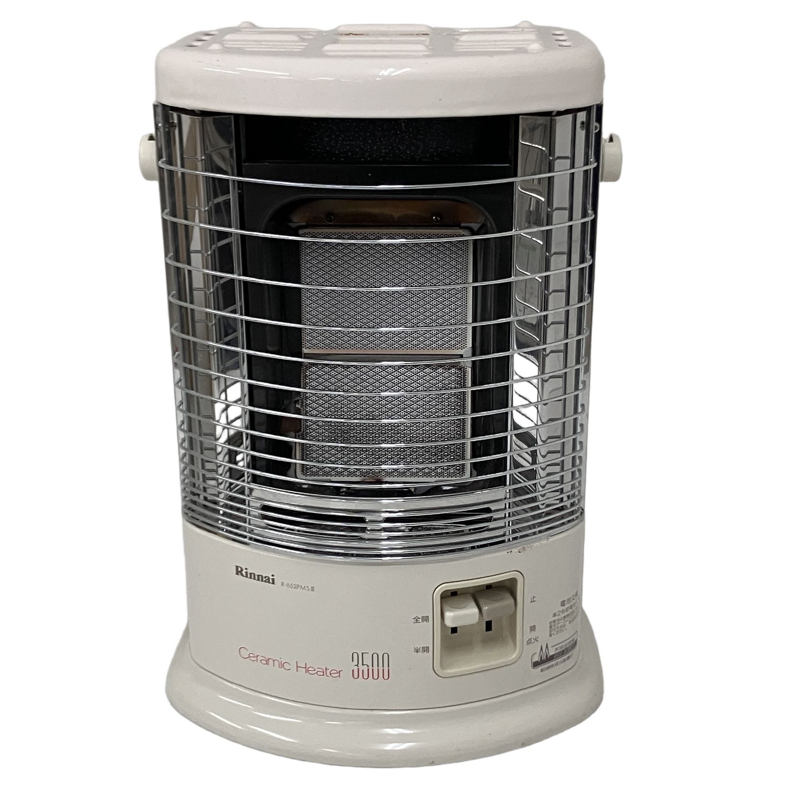 Rinnai リンナイ LPガス用 ガスストーブ R-852PMSIII-401 2018年製 暖房器具 ジャンク O11335058