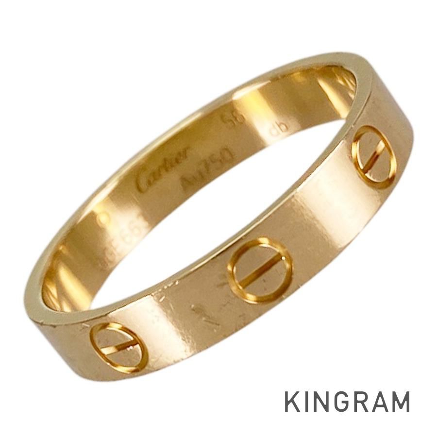 カルティエ Cartier ミニラブ K18YG 15.5号(55-56) リング sss【中古】