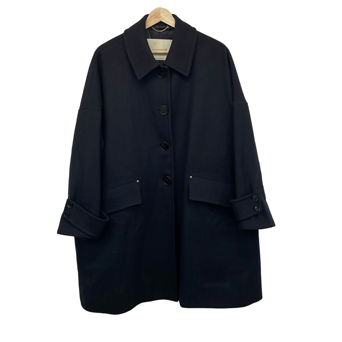 MACKINTOSH(マッキントッシュ) コート サイズ6 M レディース美品 - ダークネイビー 長袖/冬