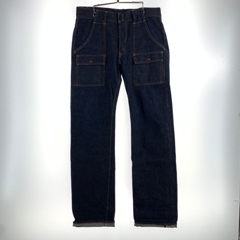 【中古品】 FULL COUNT フルカウント 1246 DENIM BUSH PANTS デニム ジーンズ ブッシュ パンツ ボトムス 古着 【156-260608-mh-14-fuzh】
