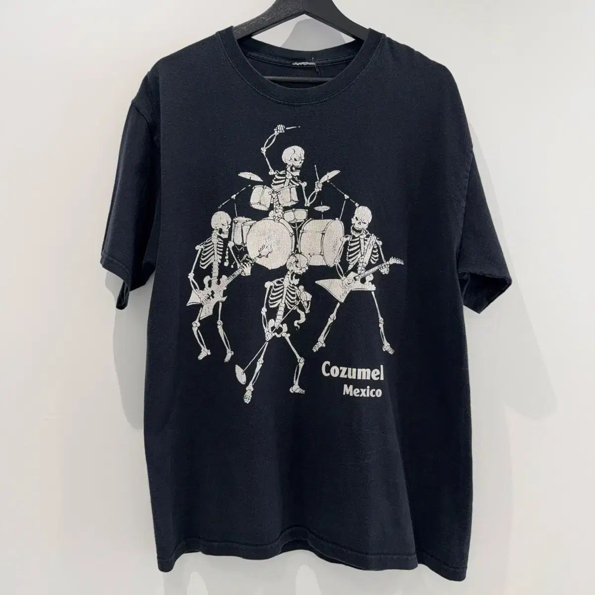 ヴィンテージ スケルトン バンド Tシャツ