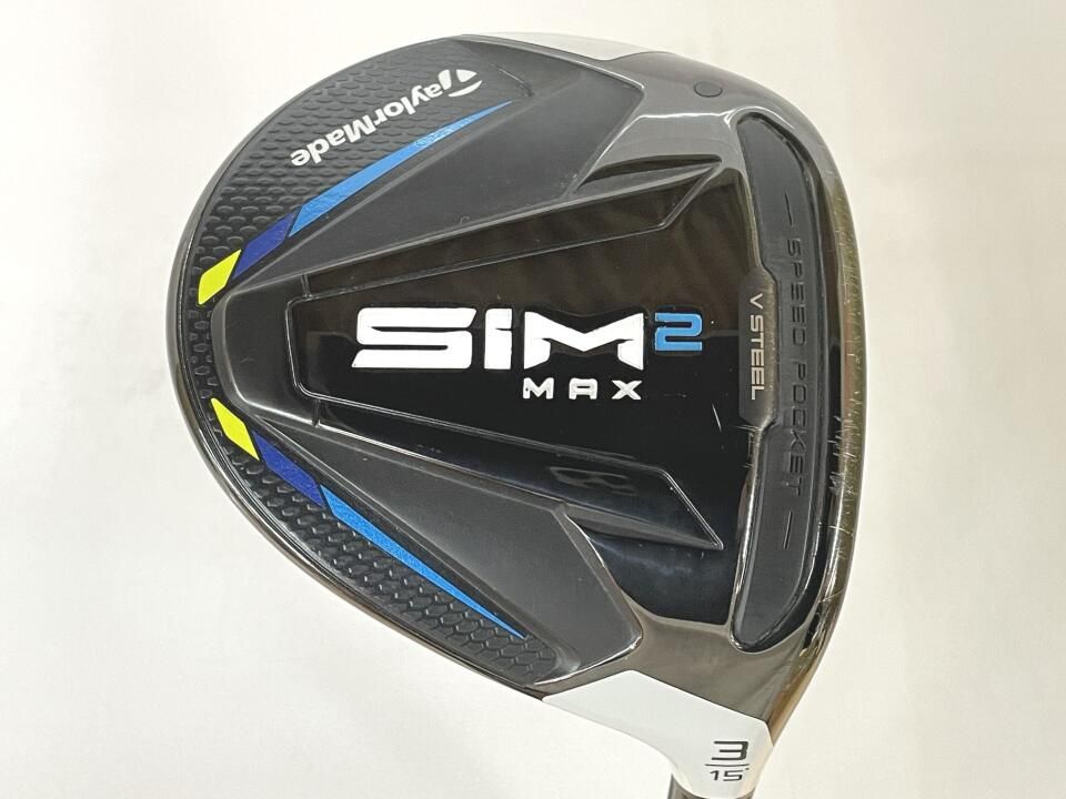 テーラーメイド　SIM2 MAX　15度　TENSEI BLUE TM50(SIM2)　Rフレックス　フェアウェイウッド　中古　ゴルフドゥ！岡山青江店【最短即日発送】