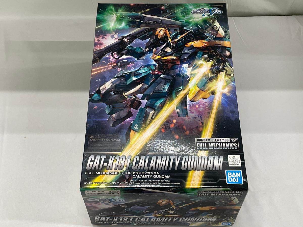【未開封】FULL MECHANICS 機動戦士ガンダムSEED カラミティガンダム 1/100スケール 色分け済みプラモデル