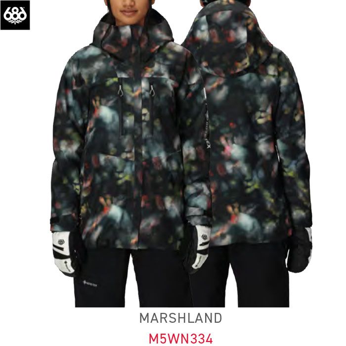 Sサイズのみ スノーウェア ジャケット ゴアテックス レディース 25-26 686 GORE-TEX Skyline Thermagraph スノーボード スキー スノボ W GTX MARS
