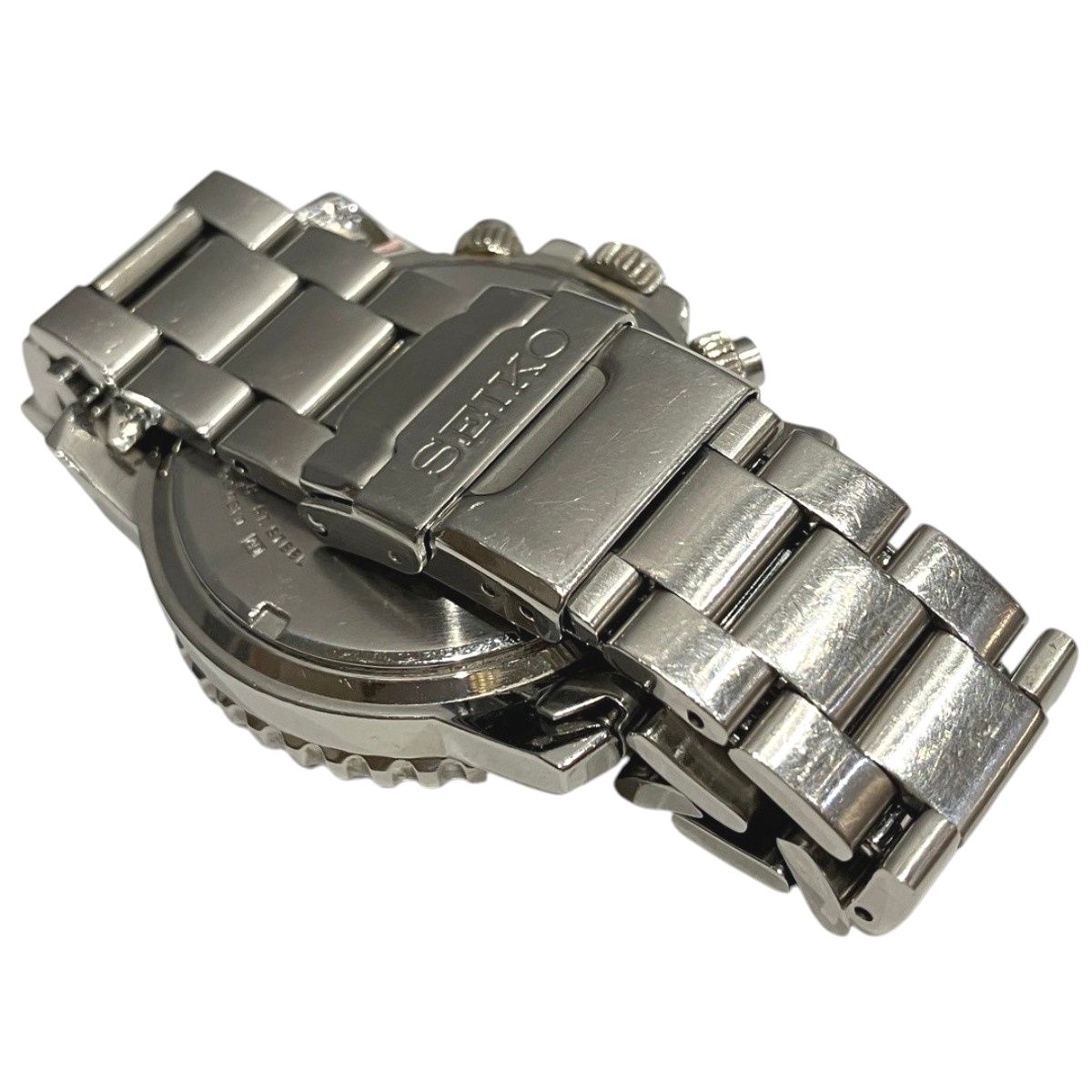 セイコー SEIKO ダイバーズ クロノグラフ 腕時計 総重量約137.2g SS 