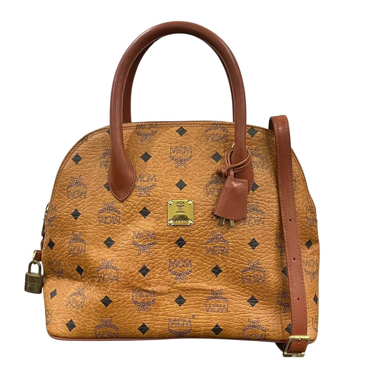 エム・シー・エム MCM ヴィセトス ハンドバッグ レザー ユニセックス