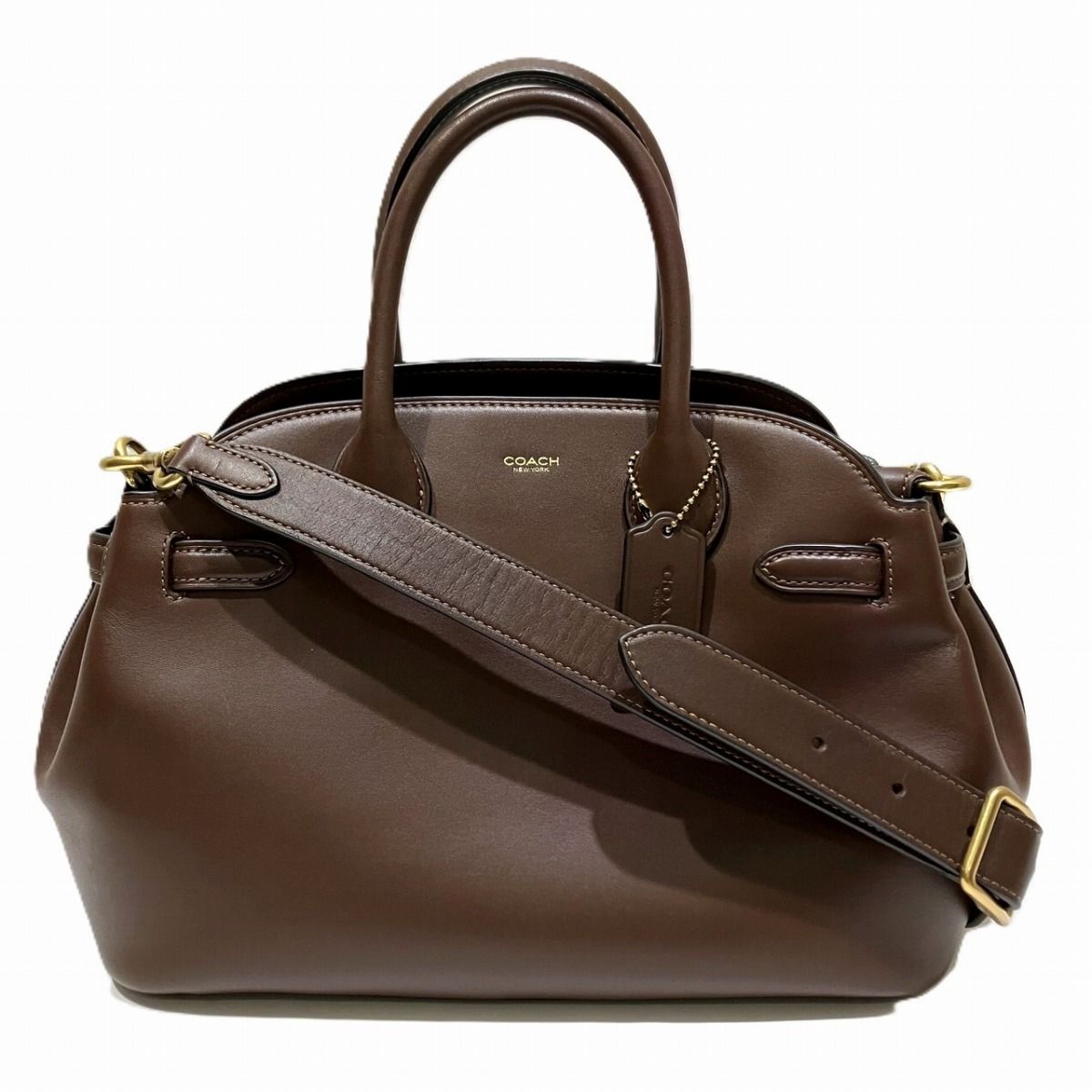 コーチ COACH エンパイア キャリーオール ハンドバッグ レザー CU218 レディース
