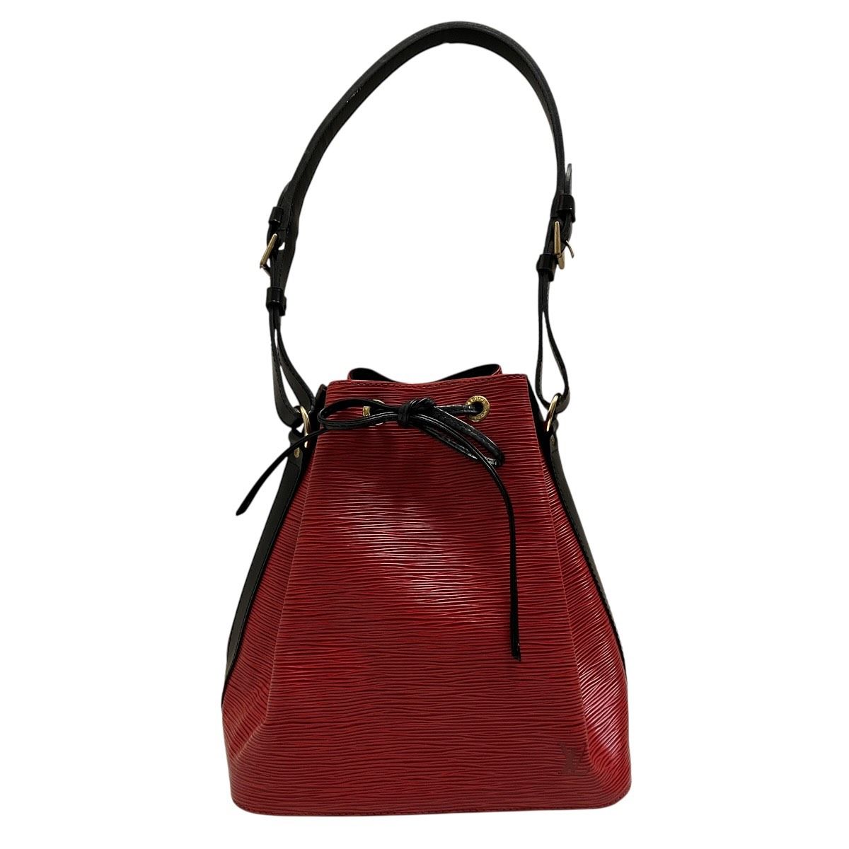 ルイ・ヴィトン LOUIS VUITTON プチノエ エピ ショルダーバッグ レザー M44172 レディース