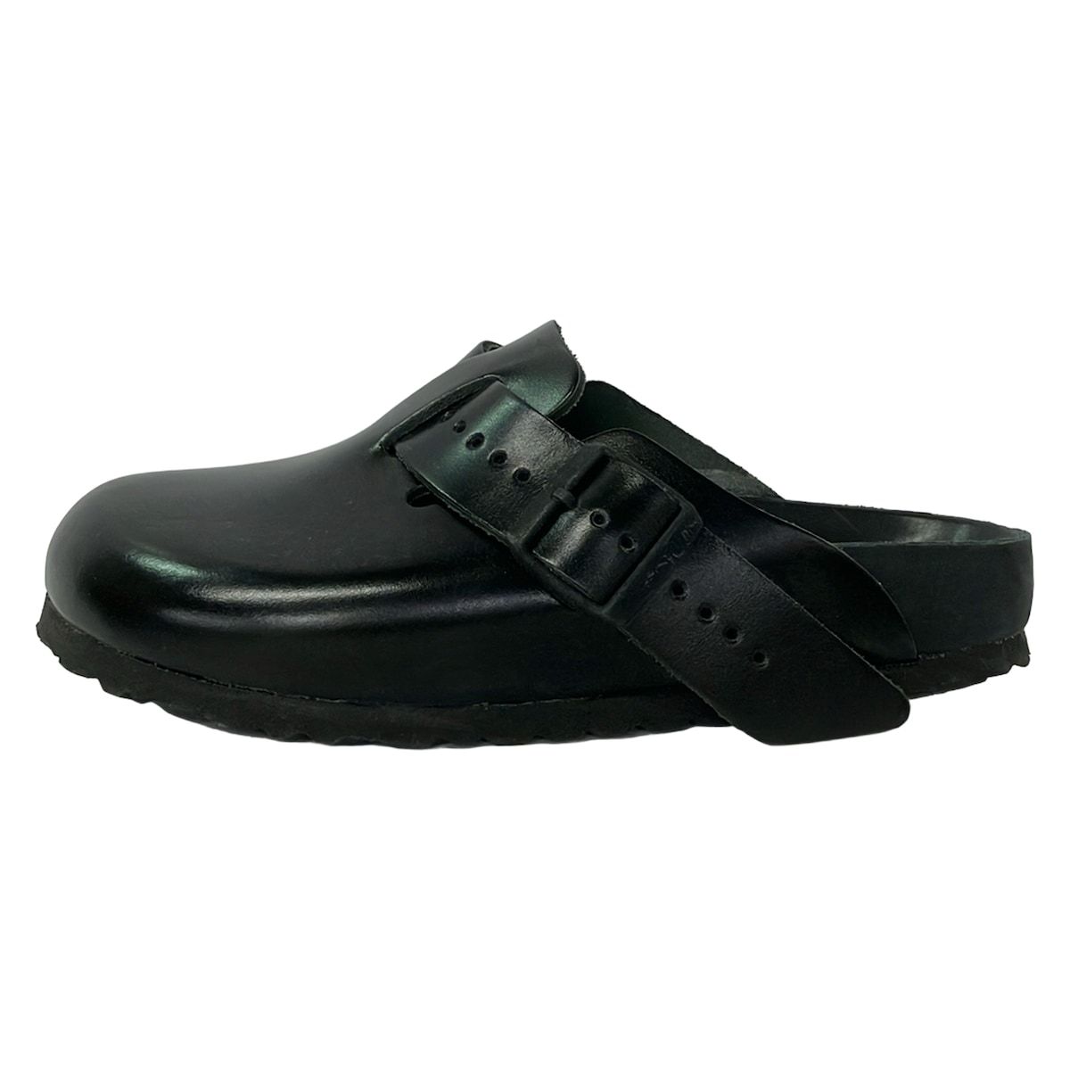BIRKEN STOCK(ビルケンシュトック) サンダル 24 レディース - 黒 Rick Owensコラボ レザー