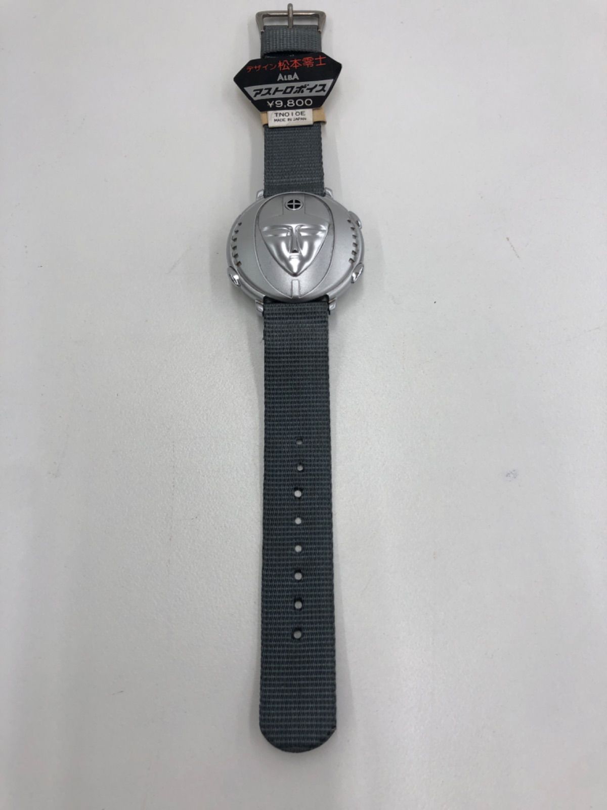 ［未使用　現状品］SEIKO ALBA アストロボイス　腕時計　トーキング　ウォッチ　Y 825ー4020 松本零士　デザイン　動作未確認　デッドストック　レア　タグ付　S 90