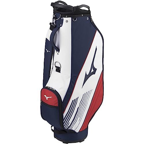 MIZUNO(ミズノ) ゴルフ キャディバッグ NX.1 軽量約2.1kg/スリムタイプ・NX.2 軽量約2.2kg/口枠ハンドル メンズ ネームプレート付ma d500f658