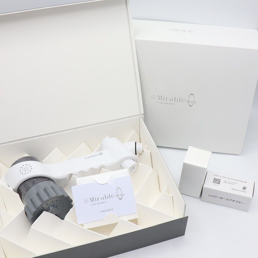 【新品】サイエンス ミラブル zero ウルトラファインミスト FBSMZ-TSC-CSC シャワーヘッド ミラブルゼロ 本体