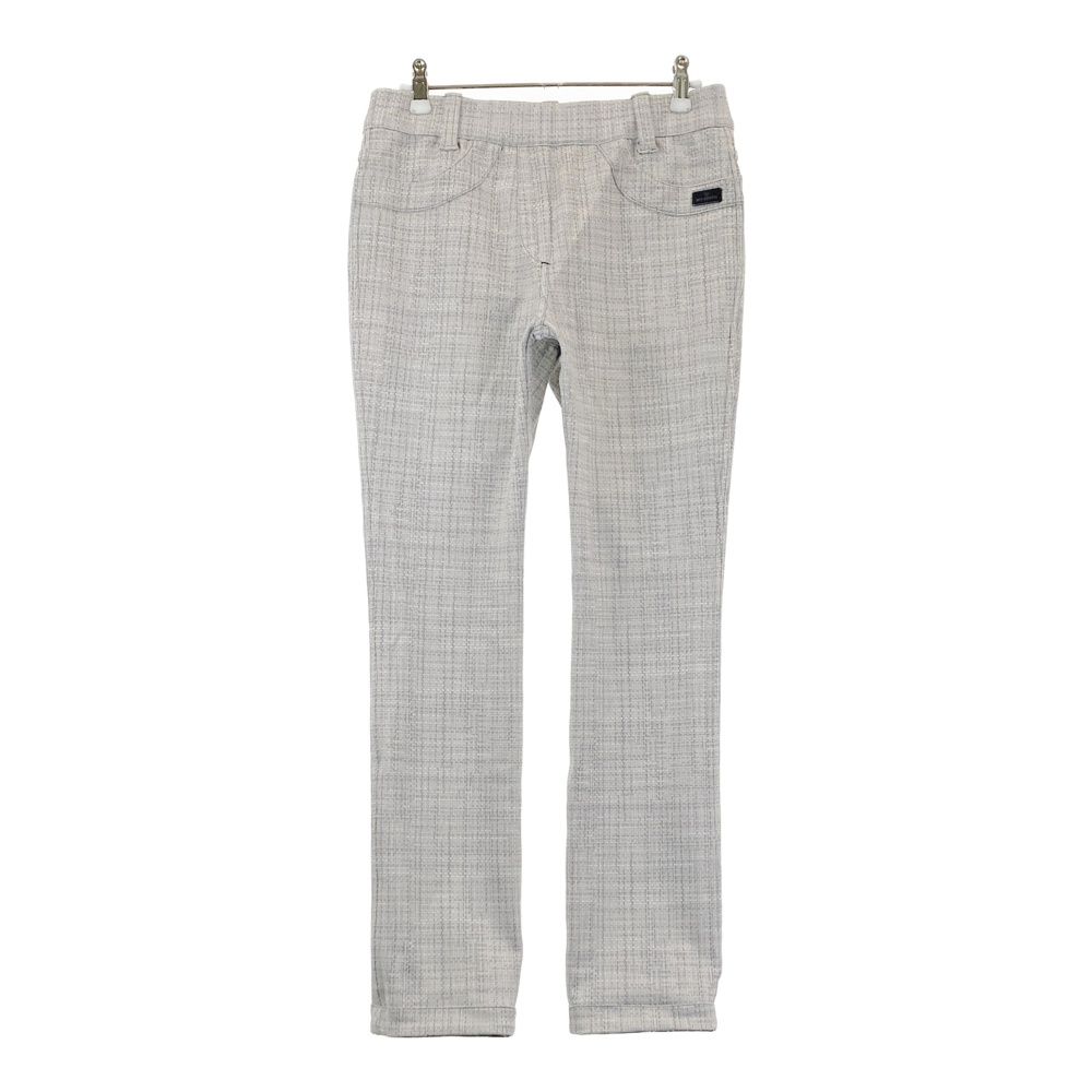 MU SPORTS エムユースポーツ ストレッチパンツ ストライプ柄 ピンク系 40 [240001783838] ゴルフウェア レディース SPORTS エムユースポーツ M.U 40％OFFセール！ 42(L) パンツ（ブランドM・Uスポーツ）（レディースウェア｜ウェア