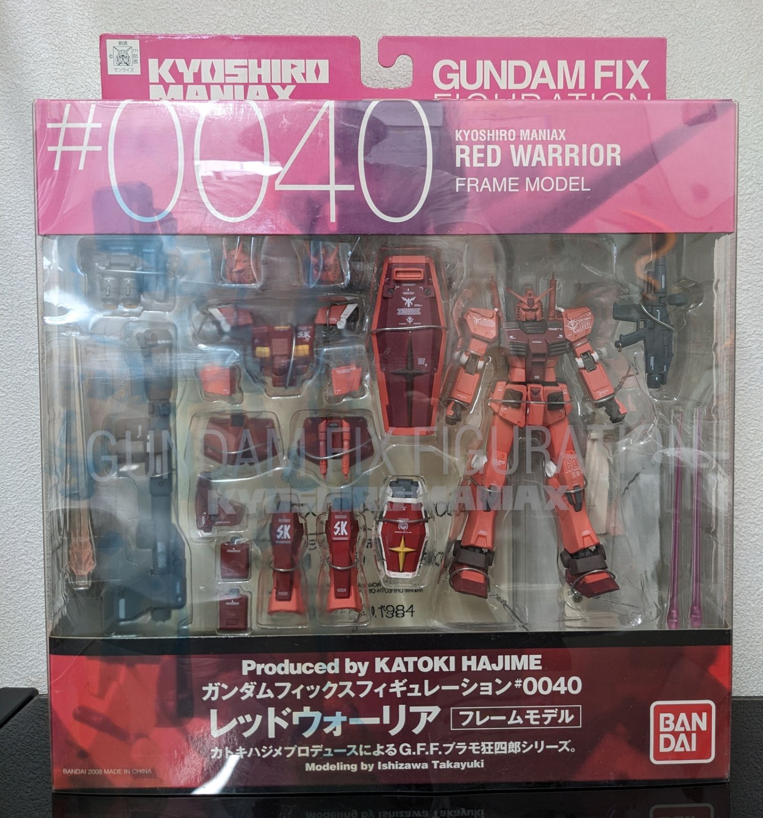 GUNDAM FIX FIGURATION ◇#0040 レッドウォーリア フレームモデル G.F.F.×狂四郎マニアックス