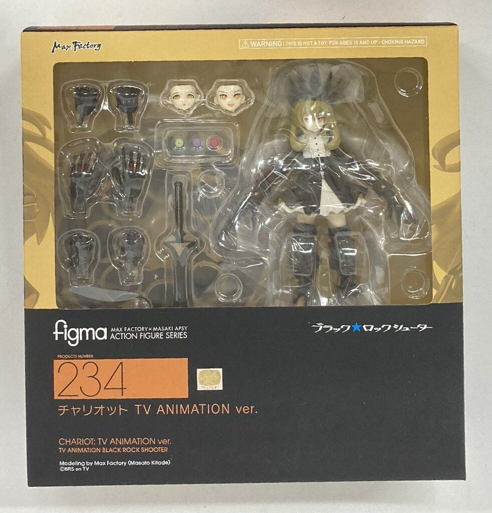MAXFACTORY figma TV ANIMATION BLACK ROCK SHOOTER チャリオット TV ANIMATION ver 234