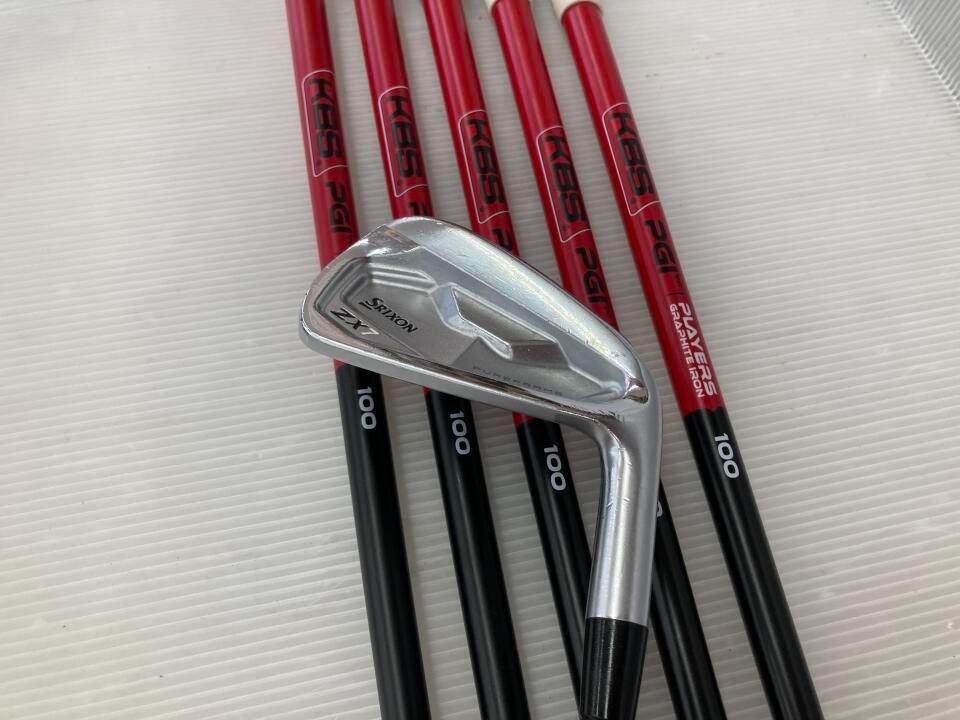 ダンロップ　SRIXON ZX7 Mk2　KBS PGI 100　アイアンセット　中古　ゴルフドゥ！大宮丸ヶ崎店【最短即日発送】 55,968円