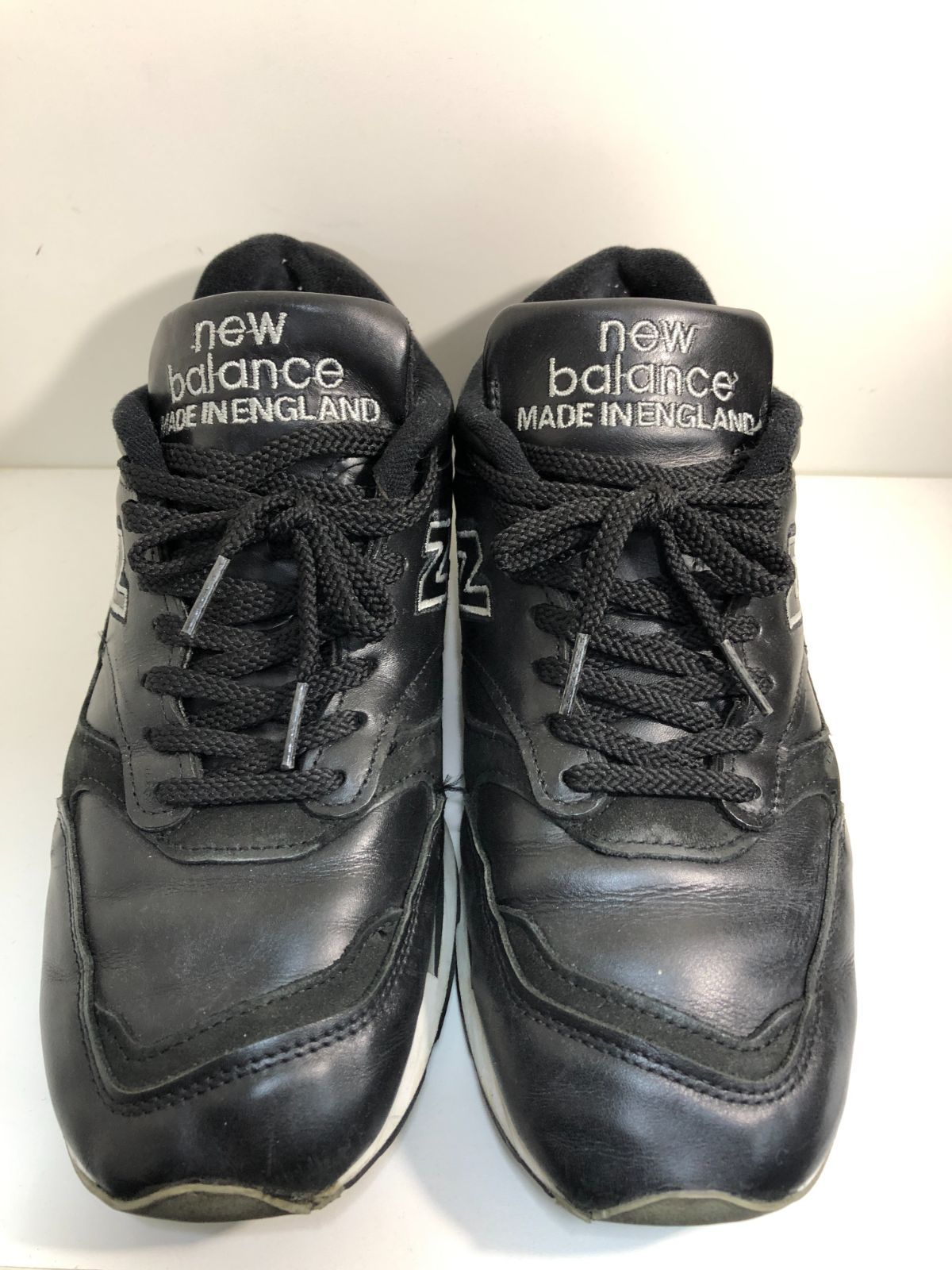 026080 NEW BALANCE M1500BK レザー スニーカー 9D 27cm MADE IN