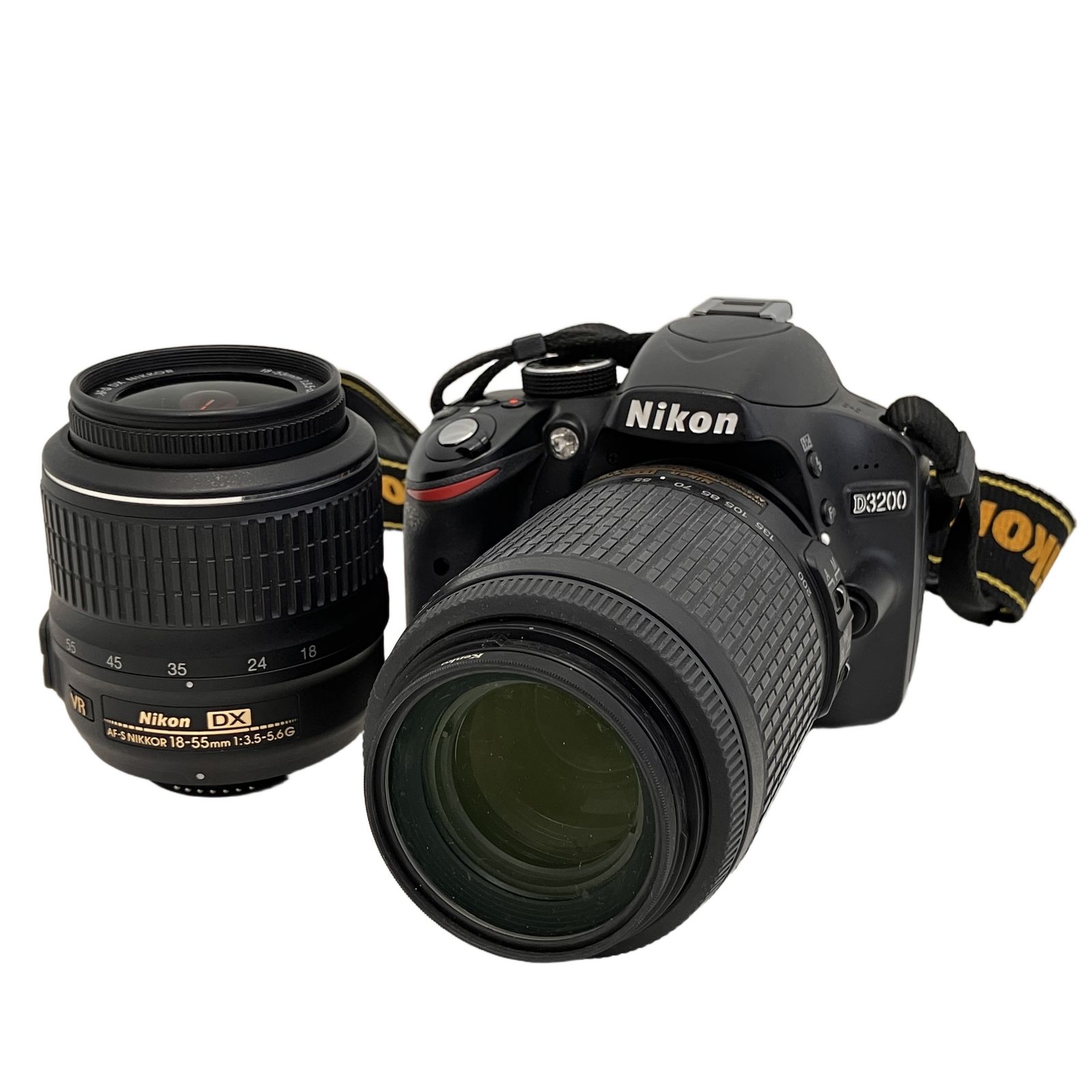Nikon ニコンD3200 18-55mm 55-200mm ダブルズームキット デジタル一眼レフ カメラ 中古 Z11301179