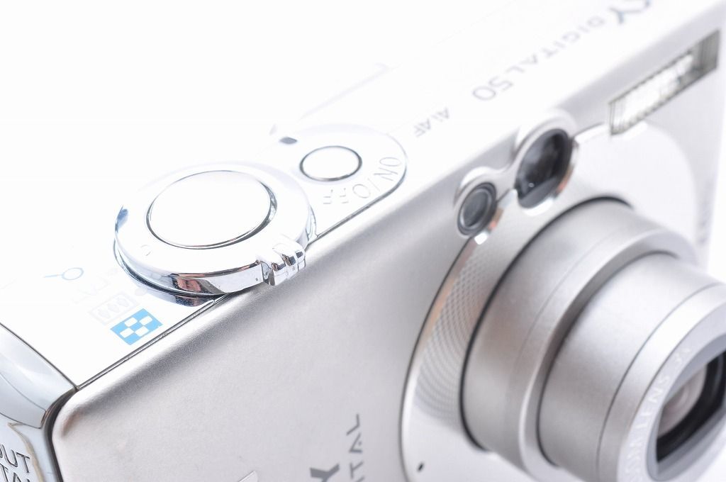 2ヶ月保証付き】Canon IXY DIGITAL 50 シルバー コンパクトデジタル