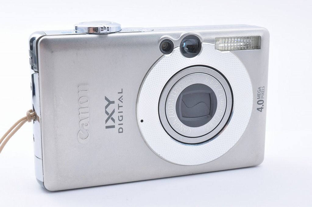 カメラ 【2ヶ月保証付き】Canon IXY DIGITAL 50 シルバー コンパクト