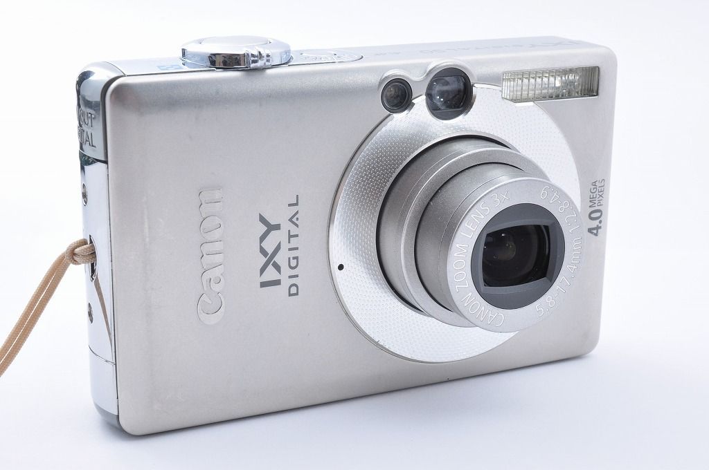 Canon IXY DIGITAL 50 シルバー 完動品 2ヶ月保証付き】Canon IXY DIGITAL 50 シルバー コンパクトデジタル