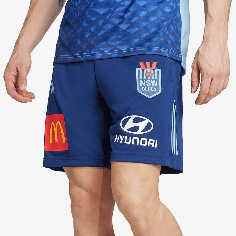 【送料無料・匿名配送】adidas アディダス ニューサウスウェールズ ブルーズ 2025 公式 ジム ショーツ 紺 ラグビー 短パン 新品 正規品