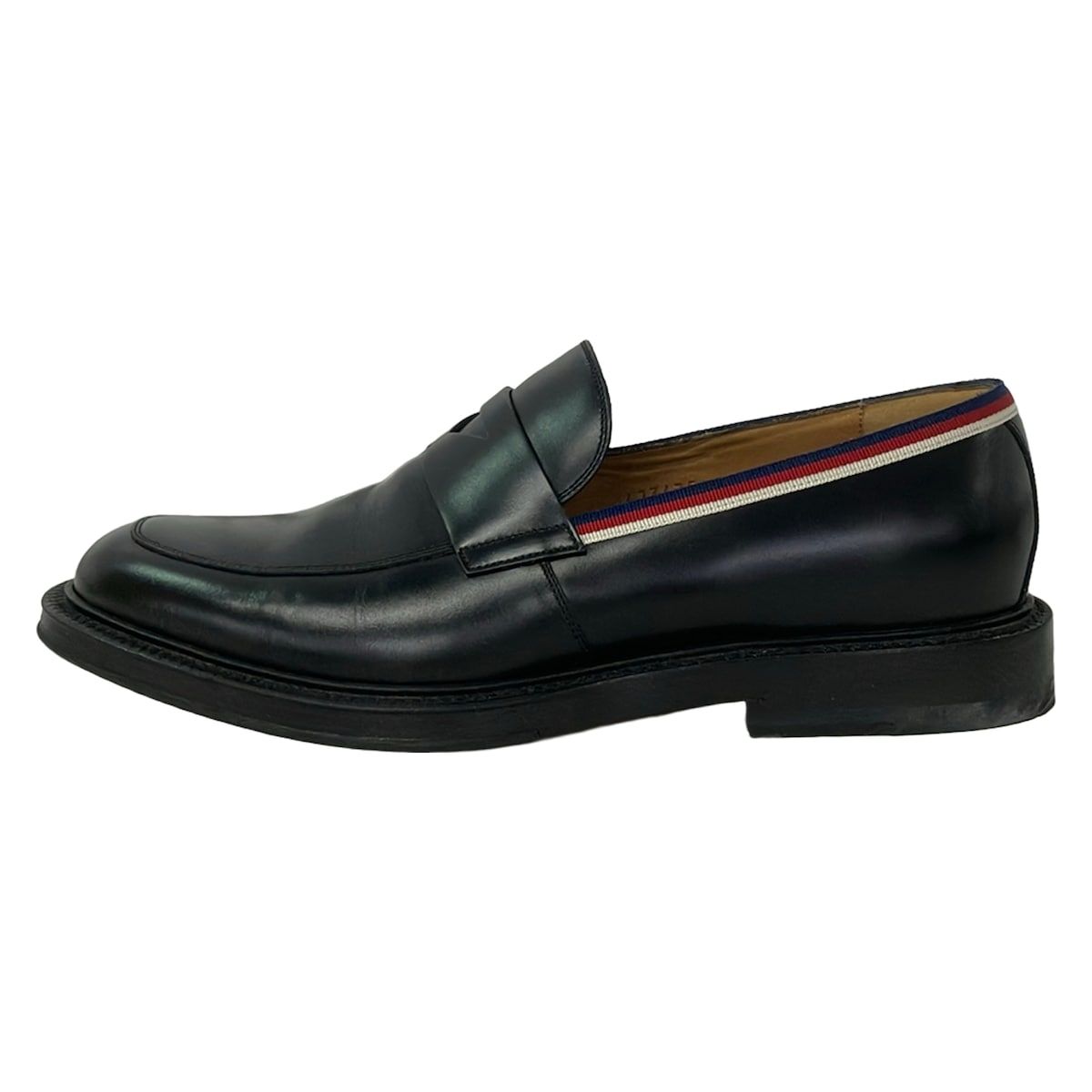 GUCCI(グッチ) ローファー 7 メンズ - 473475 黒 レザー