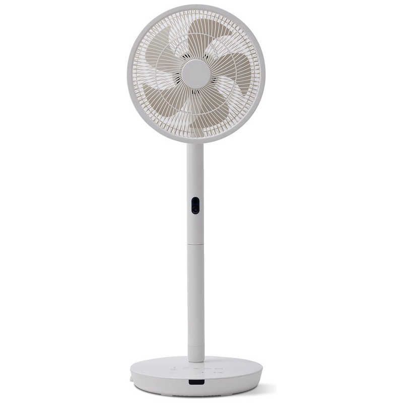 【新品未使用】【未開梱】SIROCA 扇風機 DCモーター搭載 (省エネタイプ) 自動首振り機能あり 25cm 5枚 人認識センサー・リモコン付き ホワイト SF-HC151W