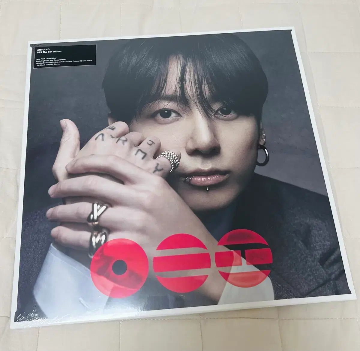 未開封 BTS BTS(防弾少年団・バンタン) ジョングク(JUNGKOOK・JK・グク) アリラン Vinyl LP