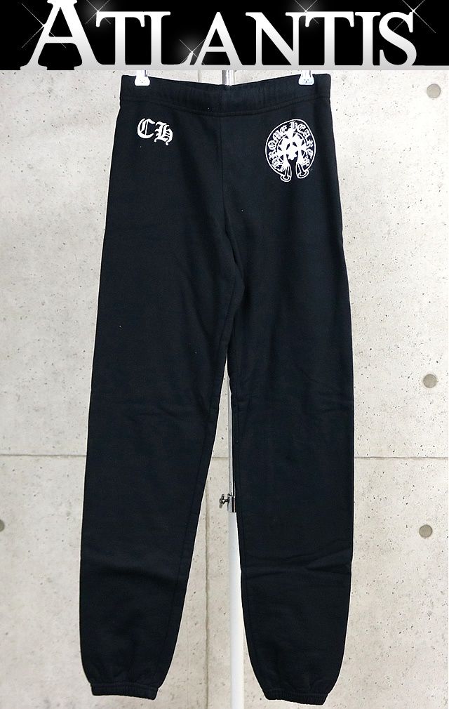 CHROME HEARTS 新宿店 クロムハーツ 3セメタリー ホースシュー プリント スウェットパンツ メンズ size:XS 黒 31320