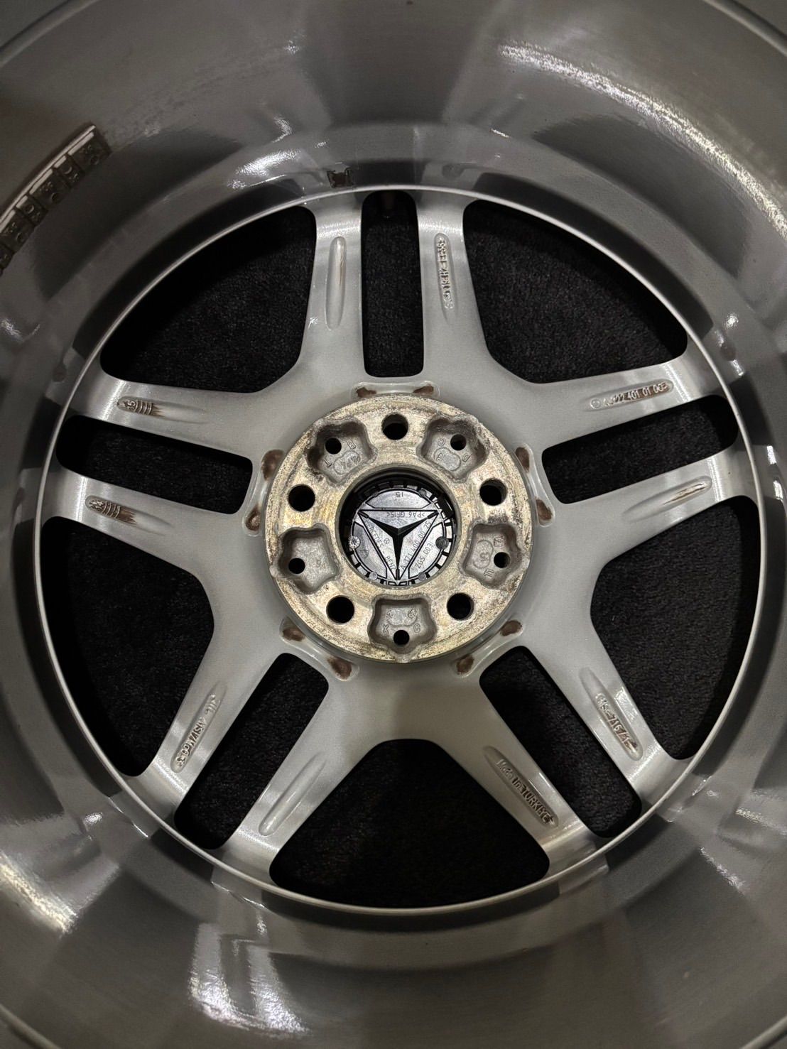 ☆ベンツ W222 Sクラス 純正 19インチ 8.5J/9.5J +38 112 5H アルミ