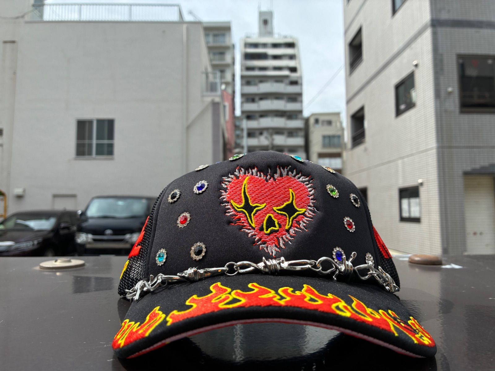 TOXICITY×DISMISSED LOVE HARD TRUKER -BLACK-
