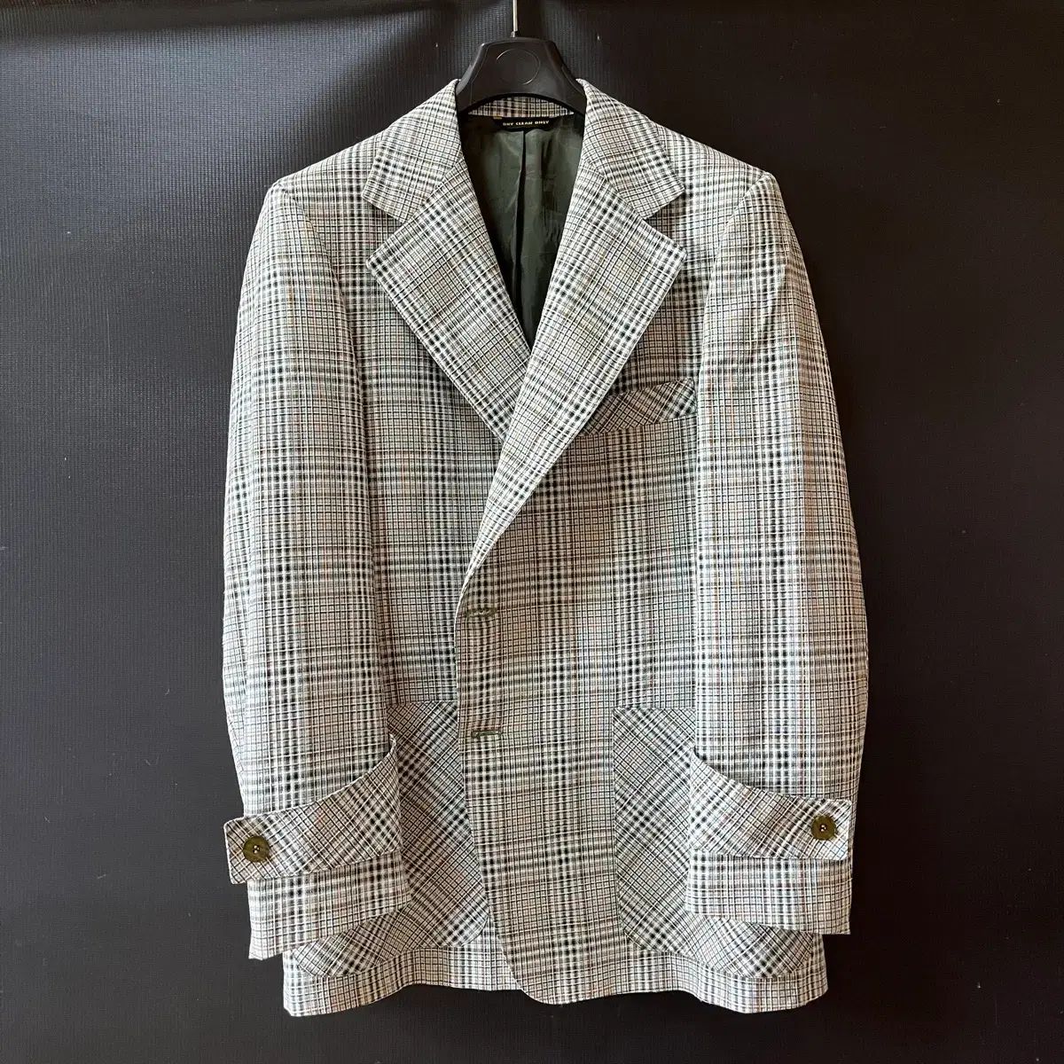 XL) 70s U S A 赤井 ヴィンテージ Curlee ジャケット