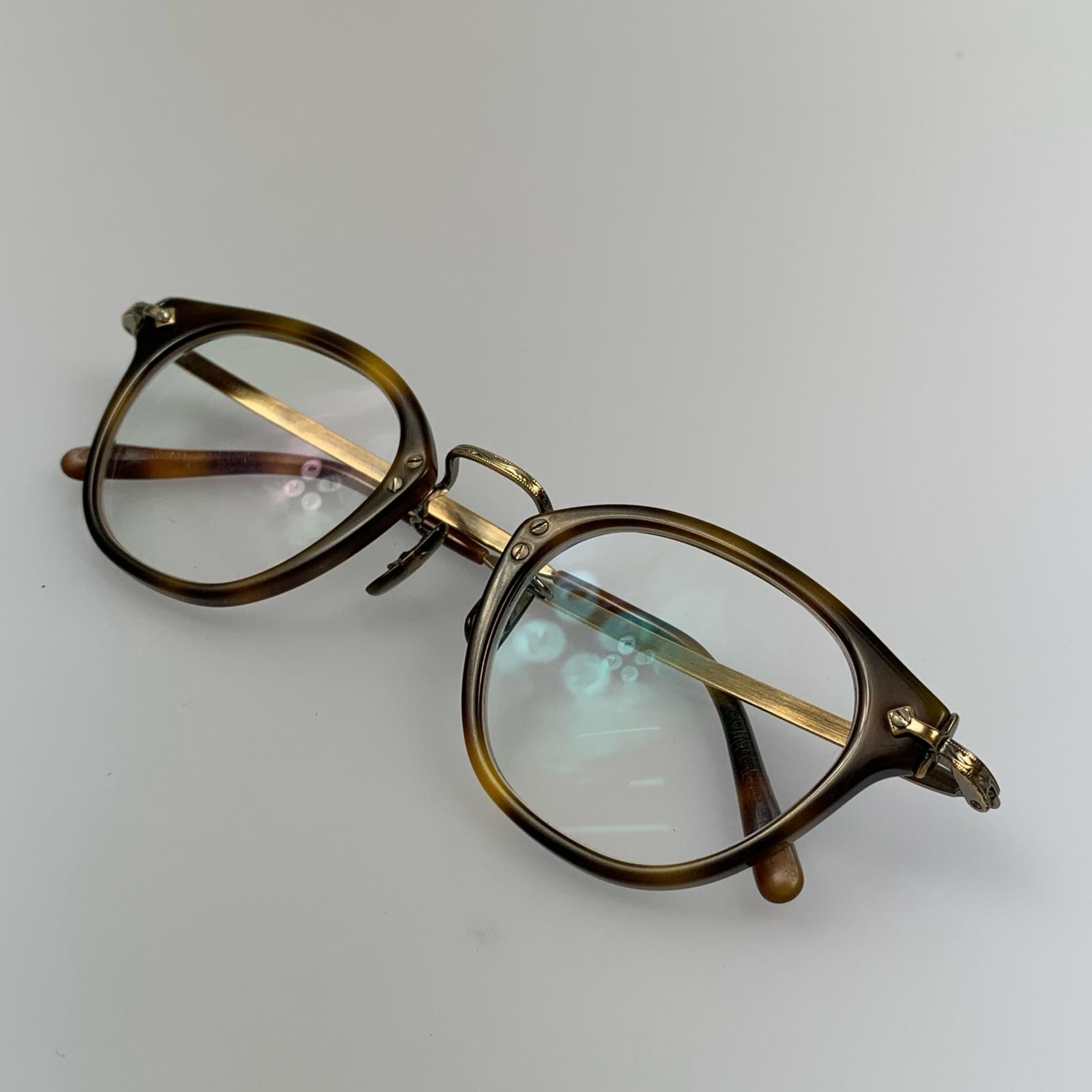 【姫路東店】 中古 OLIVER PEOPLES | オリバーピープルズ メガネ 507C ブラウン 【116】