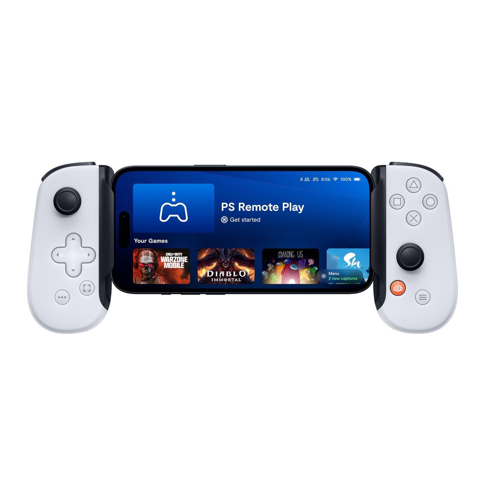 【数量限定】BACKBONE One バックボーン ワン PlayStaionデザイン ( USB-C ) | Android ・ iPhone15、16 | スマートフォン向け ゲーム コントローラー | PS リモートプレイ プレイステーション | 原神