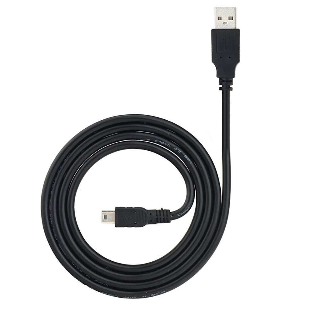 [신상품] 캐논 파워샷 디지털 카메라 및 캠코더와 호환 가능 (80cm USB 인터페이스 충전 데이터 전송 케이블/블랙) 미니