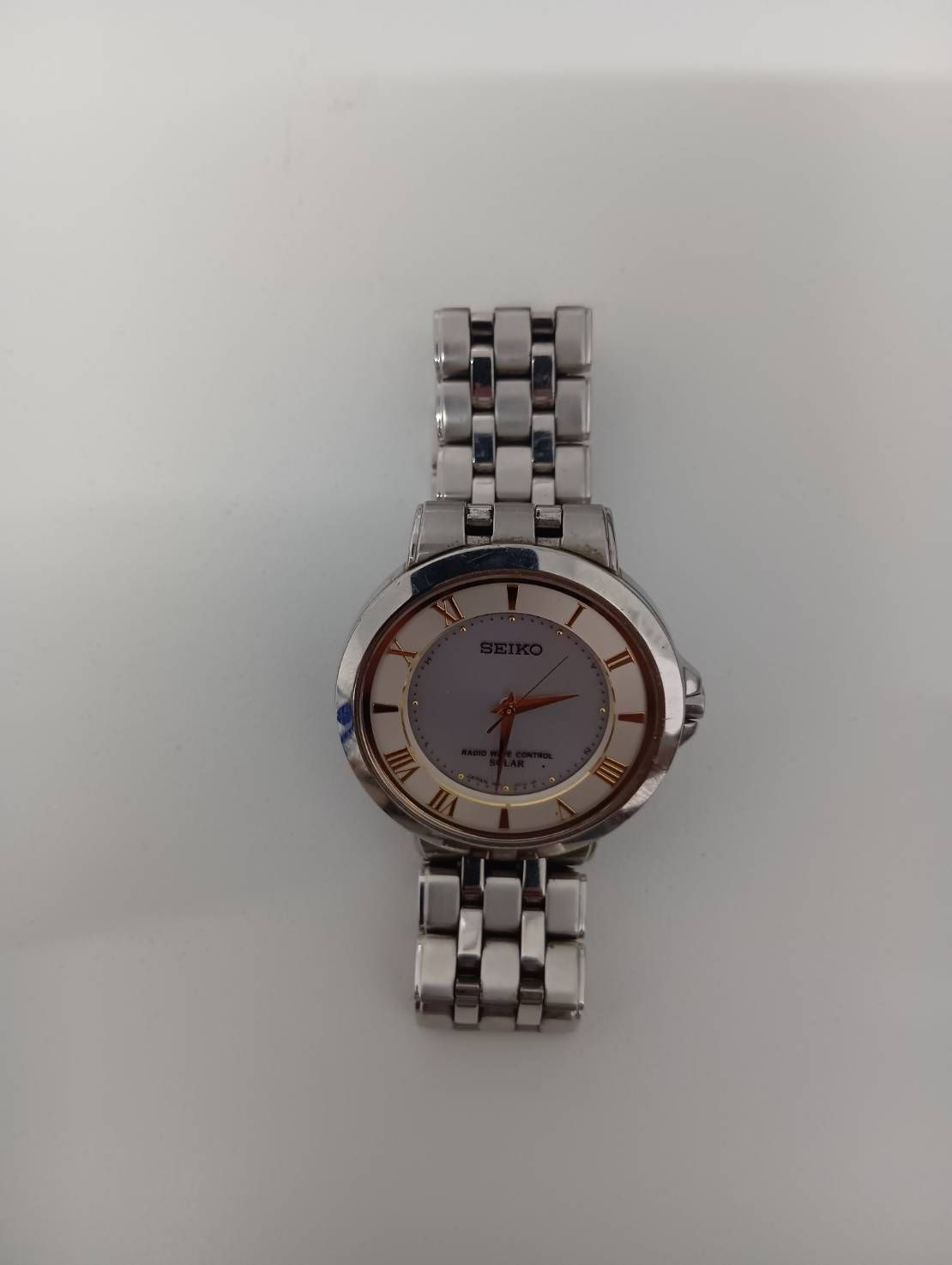 【電波ソーラー】SEIKO セイコー メンズ腕時計 3B21-0AM0