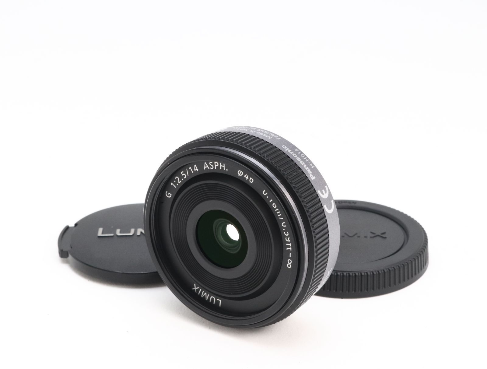 AA (新品級) Panasonic パナソニック LUMIX G 14mm F2.5 ASPH. H-H014 初期不良返品対応 66-26