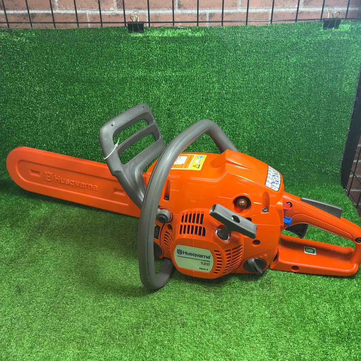 【中古品】 ハスクバーナ (Husqvarna) エンジンチェーンソー 120e Mark II (mark2) 【藤沢店】