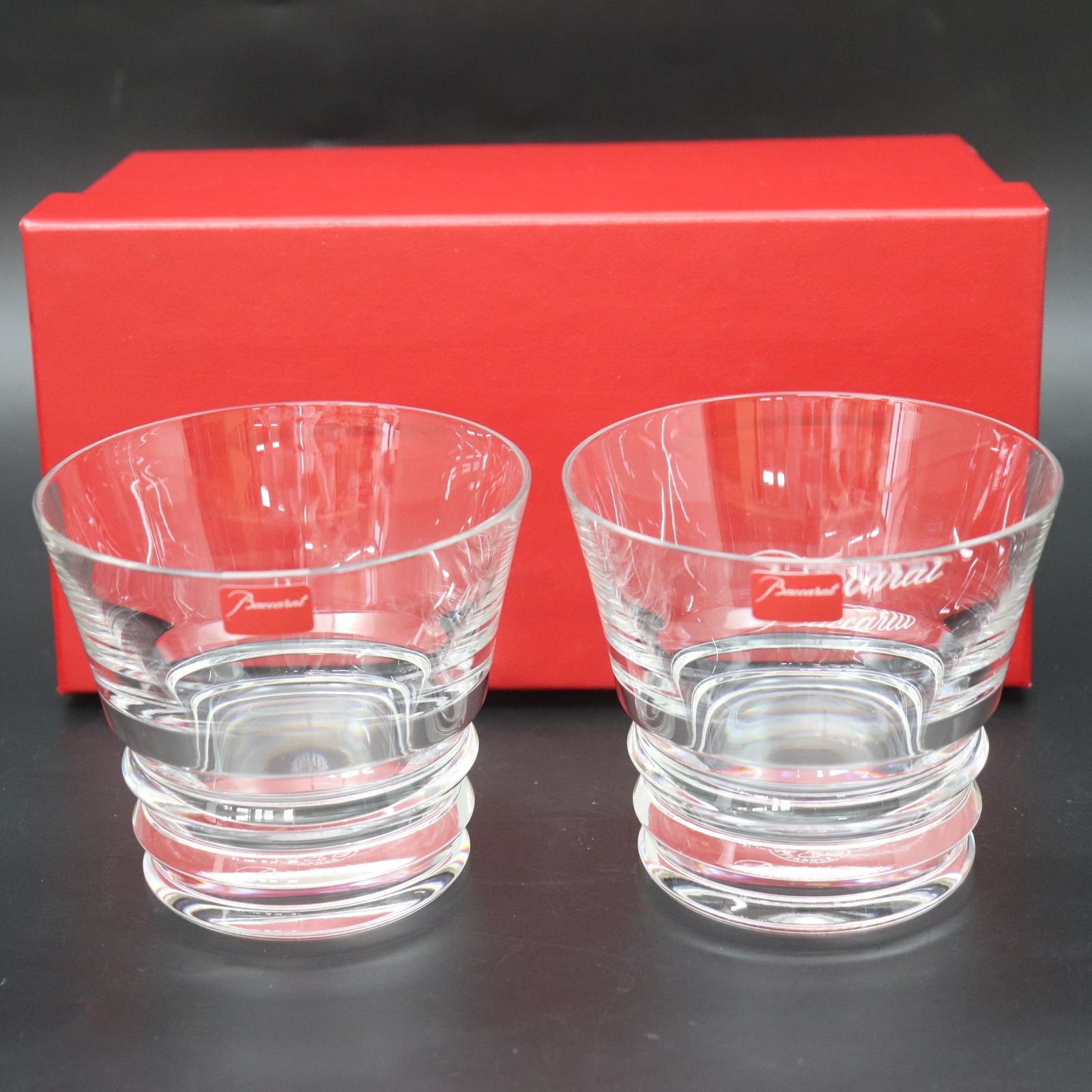 IT07BS4IYIU4 Baccarat バカラ ベガ ロックグラス ペアグラス ペア 2客 