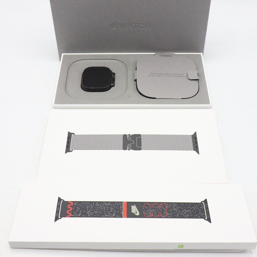 Apple Watch Ultra3 GPS+Cellular 49mm MF1N4J/A ブラックチタニウム/ブラックチタニウムミラネーゼループ S アップルウォッチ 本体