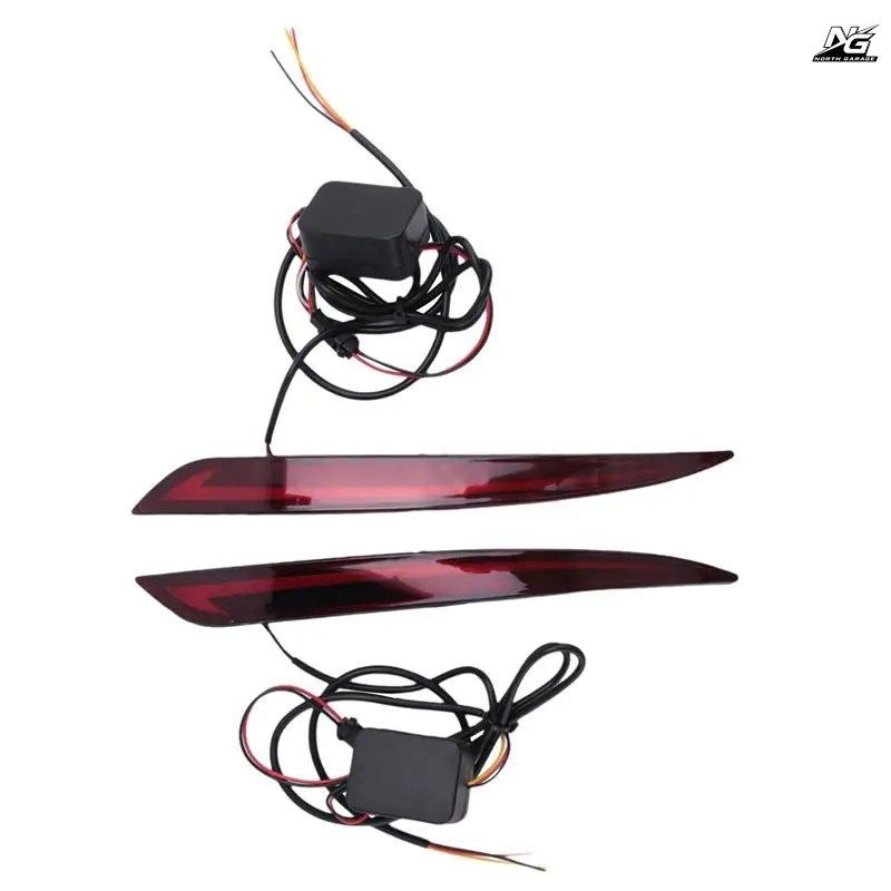 フォード フュージョン モンデオ 5 MK5 2013-2018 用 LED リアバンパーライト ブレーキ反射フォグランプ リアバンパーターンシグナル