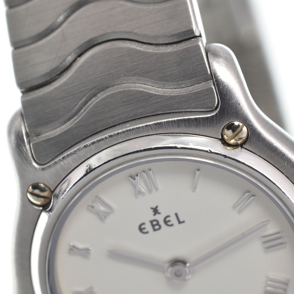 エベル EBEL 9057901 スポーツ クラシック ホワイト クォーツ 