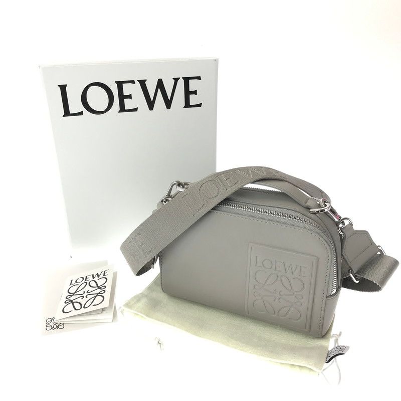 【中古品】 LOEWE ロエベ CROSS BODY CAMERA BAG MINI 0011326543 クロスボディ カメラ バック 2WAYバッグ ショルダーバッグ カバン 【180-260608-na-02-tagh】