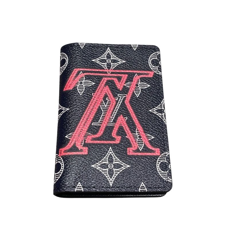 ルイ・ヴィトン LOUIS VUITTON オーガナイザードゥポッシュ M62889 ネイビー モノグラム・インク メンズ カードケース