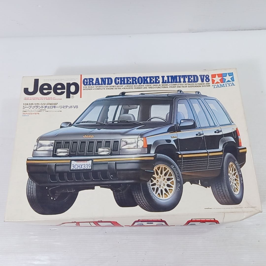 TAMIYA タミヤ Jeep GRAND CHEROKEE LIMITED V8 1/24 ジープ グランドチェロキー リミテッド スポーツカーシリーズ No.127